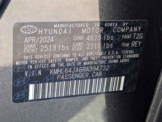 2024 Hyundai Sonata SEL 36