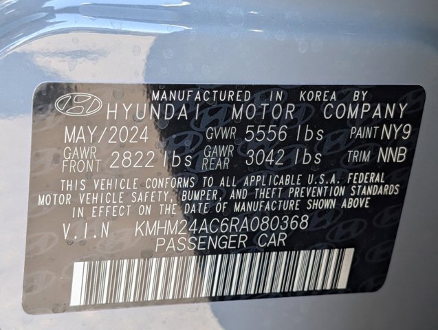 2024 Hyundai IONIQ 6 SE 35