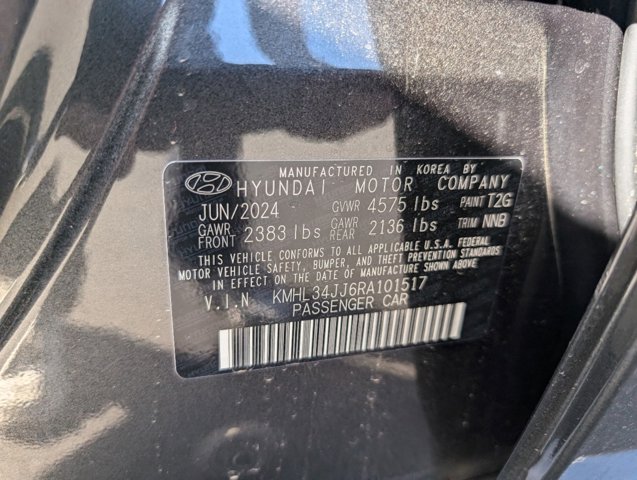 2024 Hyundai Sonata Hybrid SEL 33