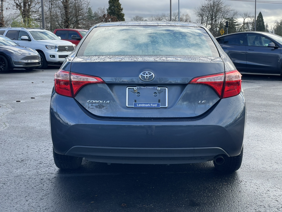 2017 Toyota Corolla LE 4