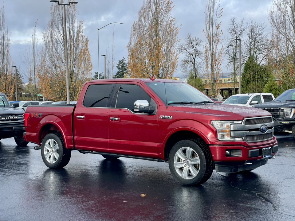 2018 Ford F-150 Platinum 1