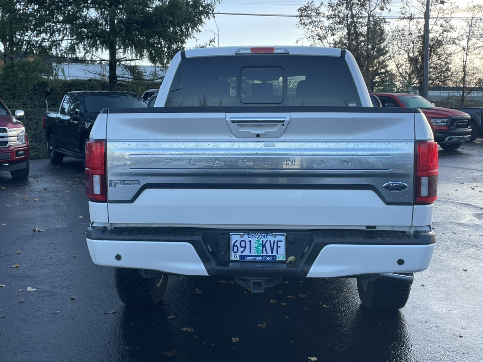 2018 Ford F-150 Platinum 4