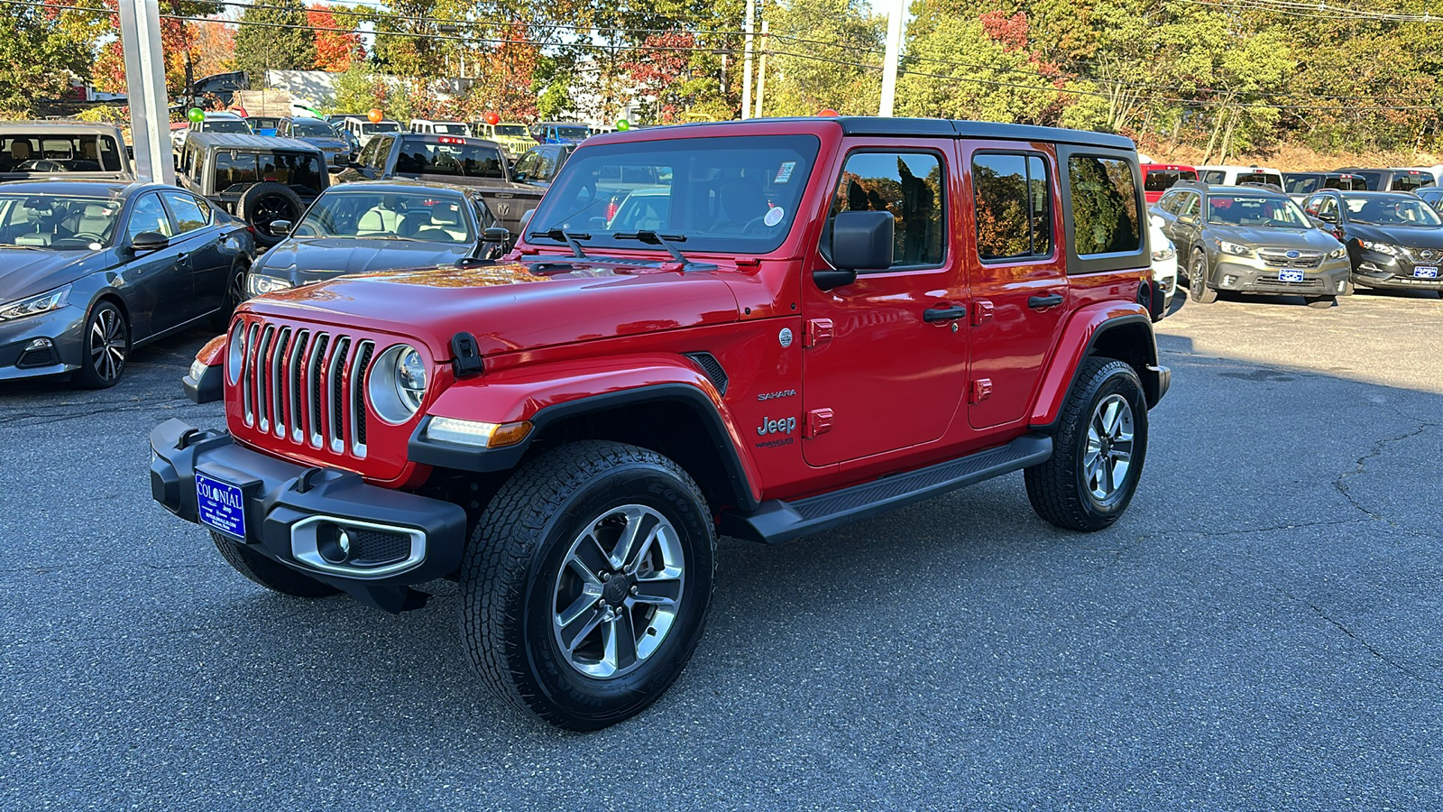 2018 Jeep Wrangler Unlimited Sahara 1