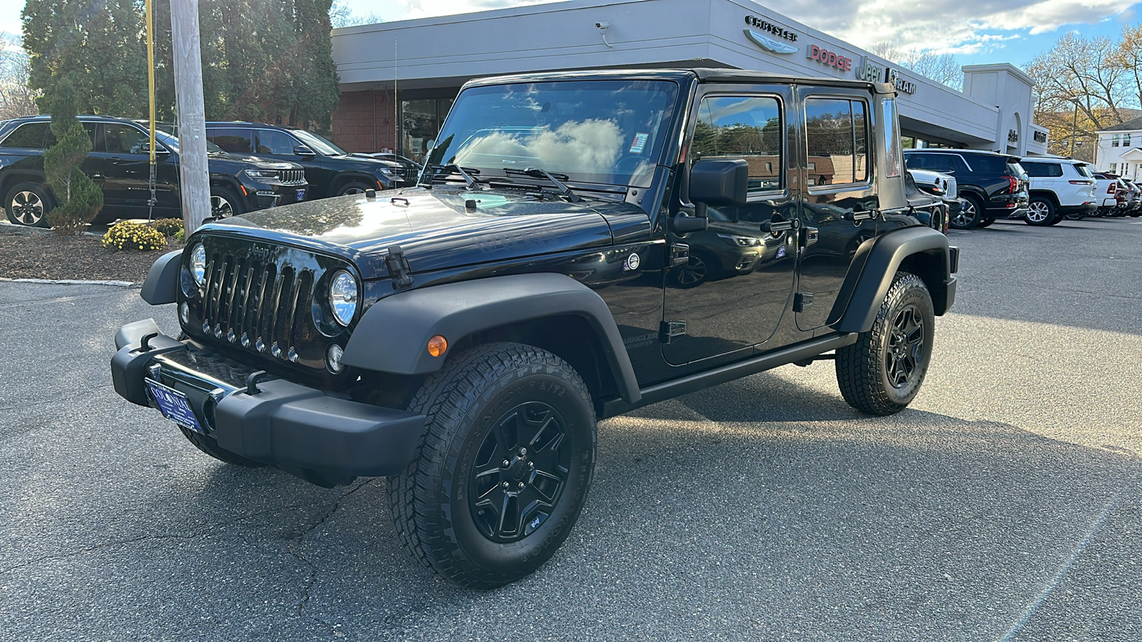 2016 Jeep Wrangler Unlimited Willys Wheeler 1