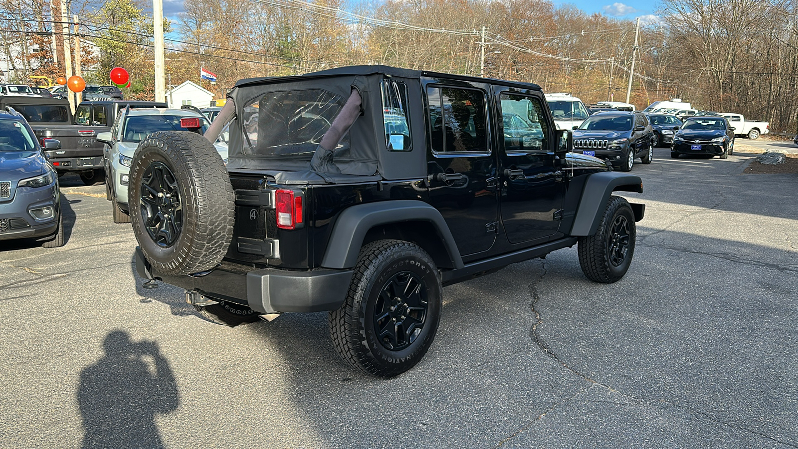 2016 Jeep Wrangler Unlimited Willys Wheeler 4