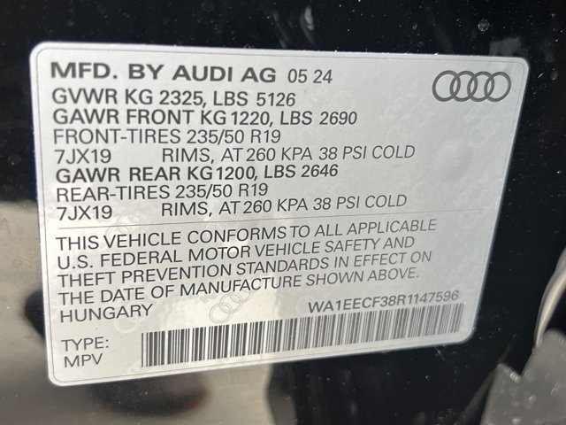 2024 Audi Q3 S line Premium Plus 27