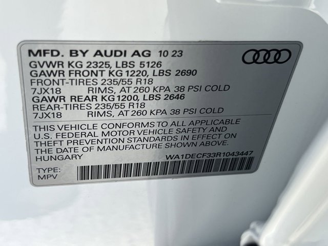 2024 Audi Q3 S line Premium 34