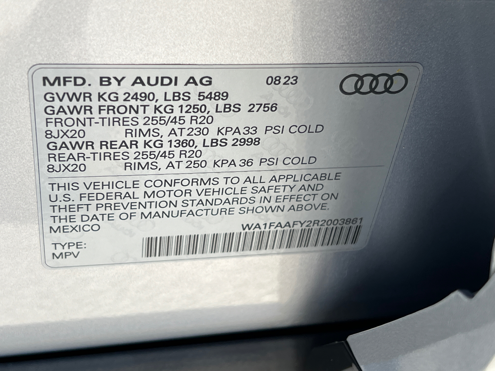 2024 Audi Q5 S line Prestige 35