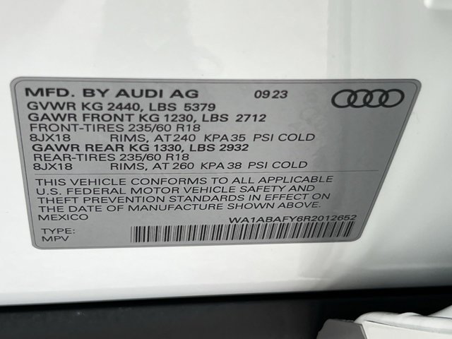 2024 Audi Q5 Premium 34