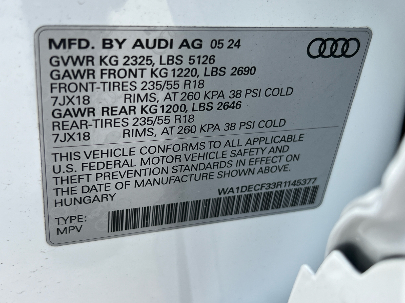 2024 Audi Q3 S line Premium 26