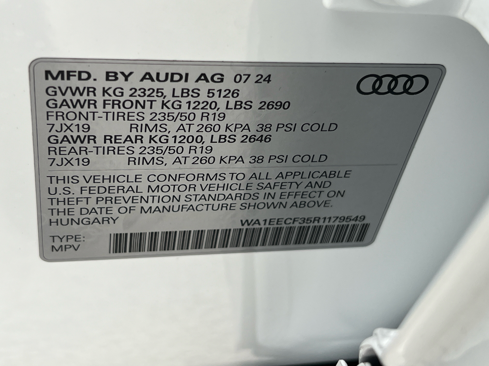 2024 Audi Q3 S line Premium Plus 27