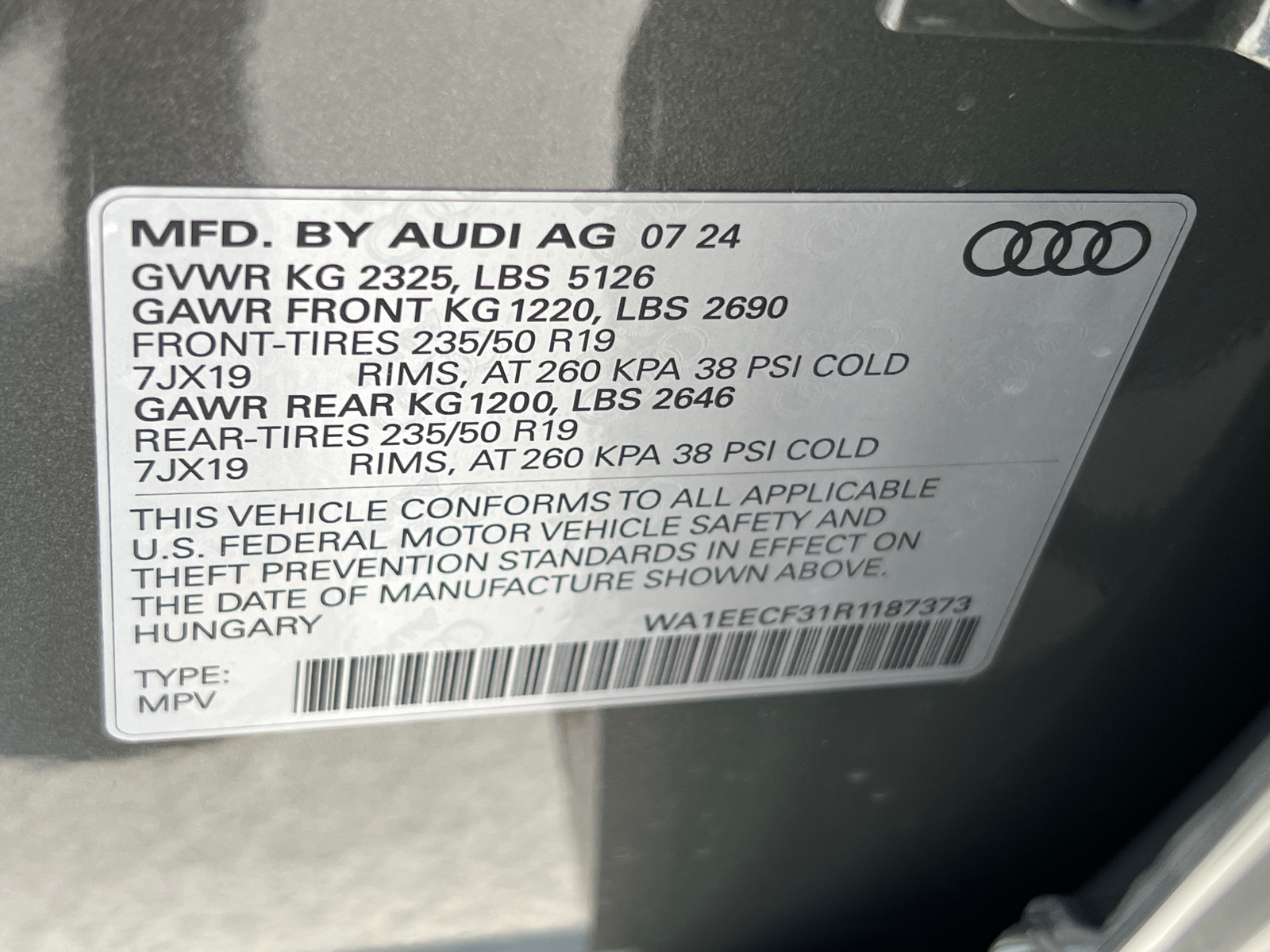 2024 Audi Q3 S line Premium Plus 27