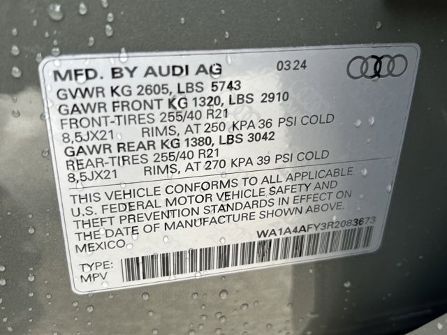 2024 AUDI SQ5 Premium 25