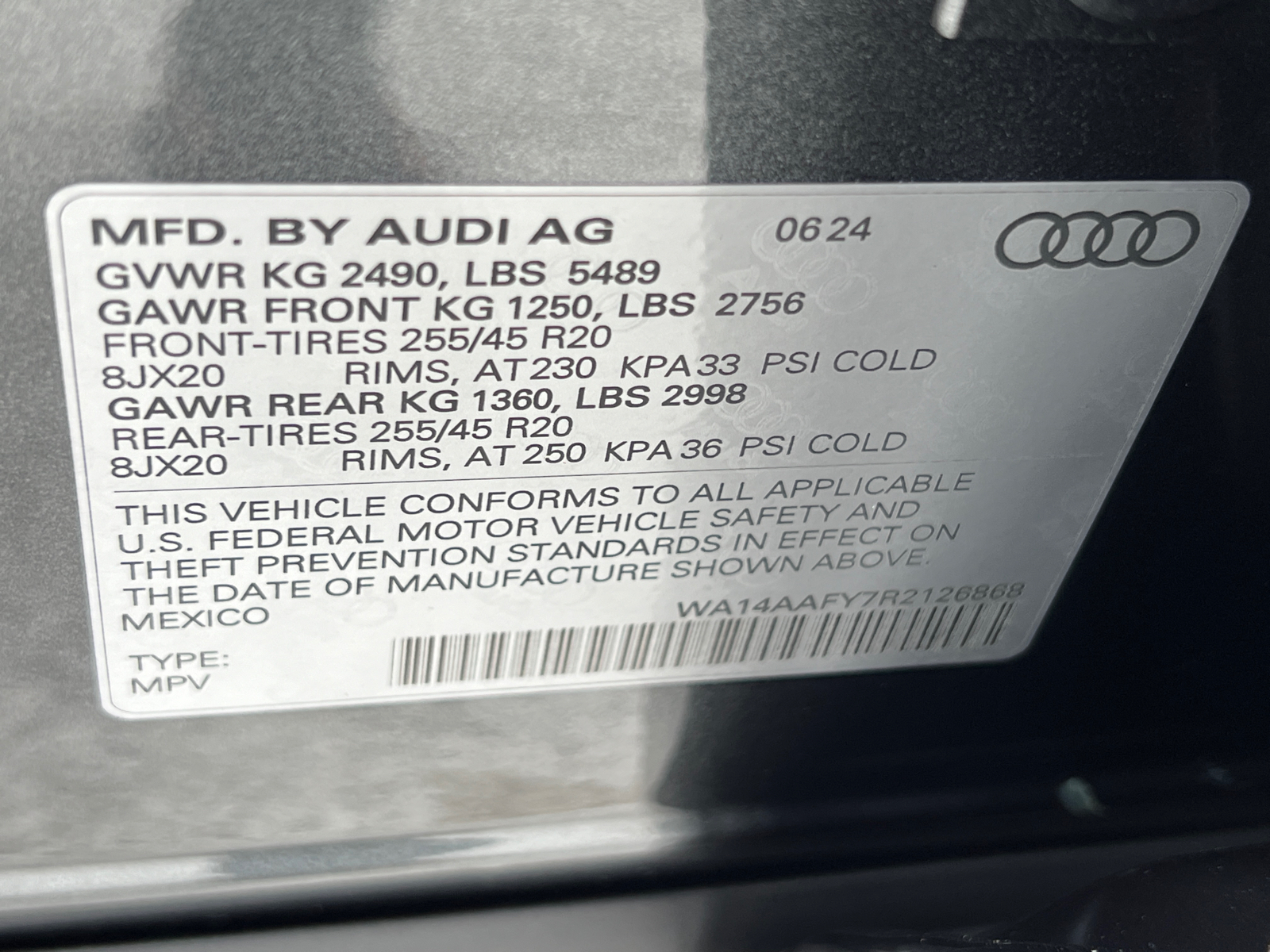 2024 Audi Q5 Sportback S line Premium 26