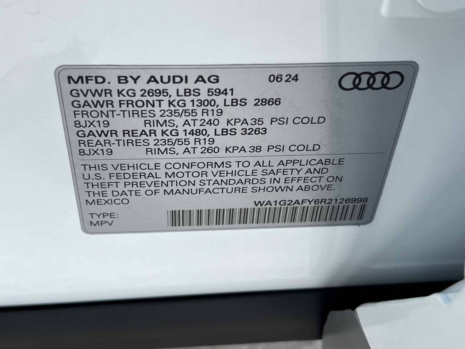 2024 Audi Q5 S line Premium 26