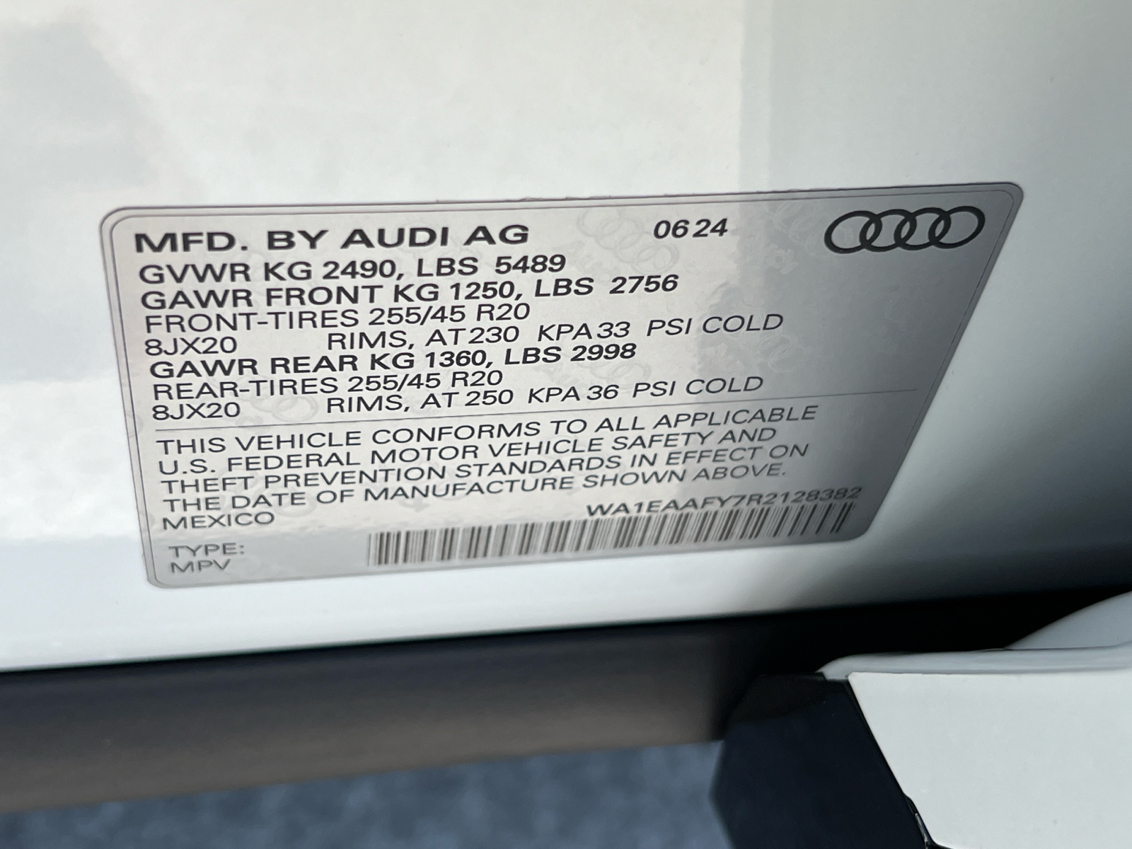 2024 Audi Q5 S line Premium Plus 27