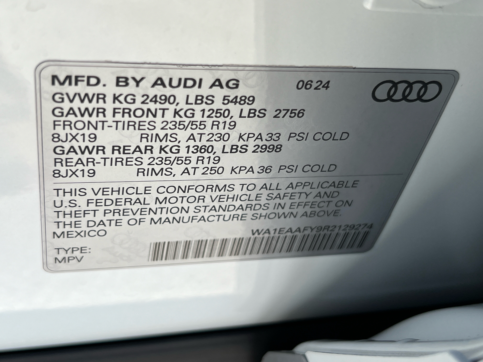 2024 Audi Q5 S line Premium Plus 26