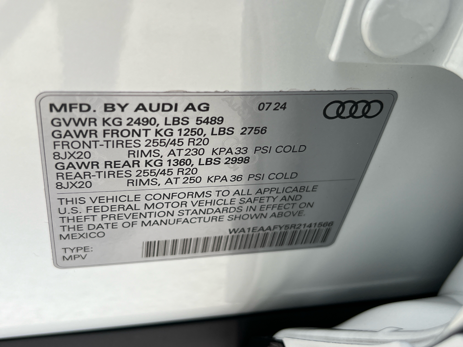 2024 Audi Q5 S line Premium Plus 26