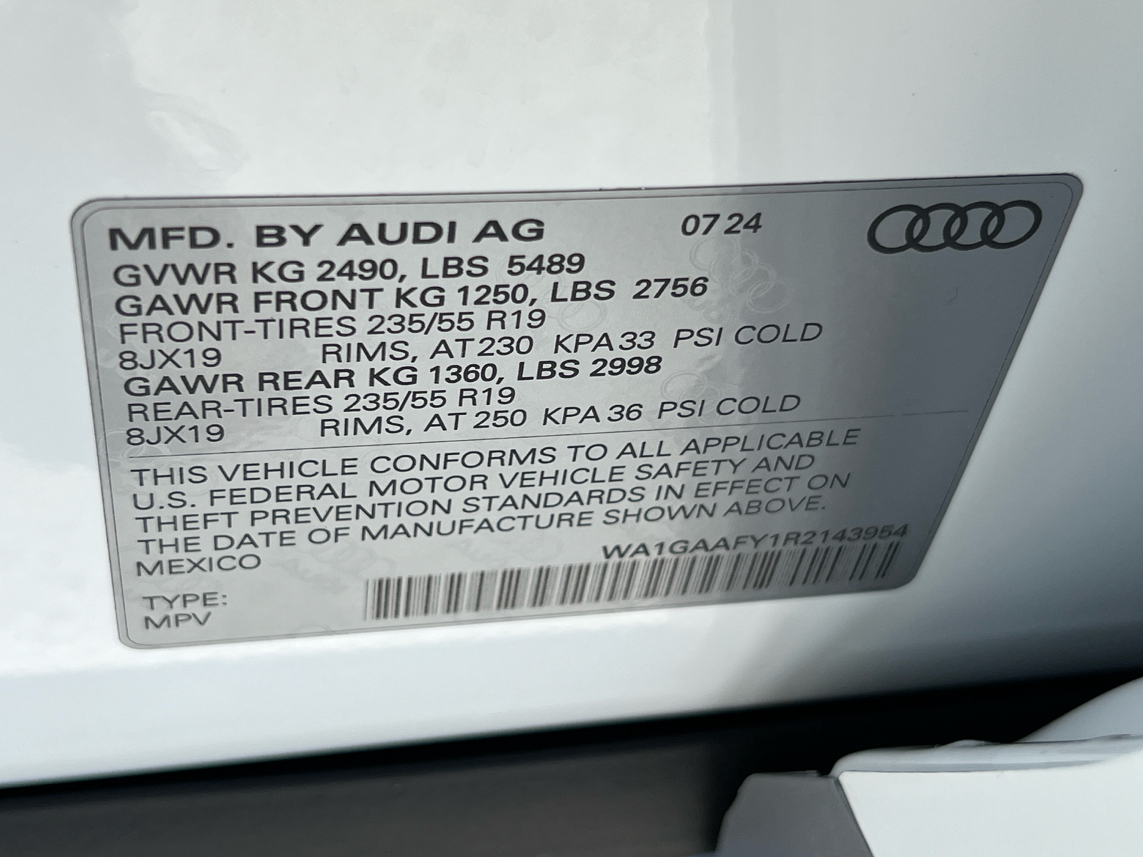 2024 Audi Q5 S line Premium 26