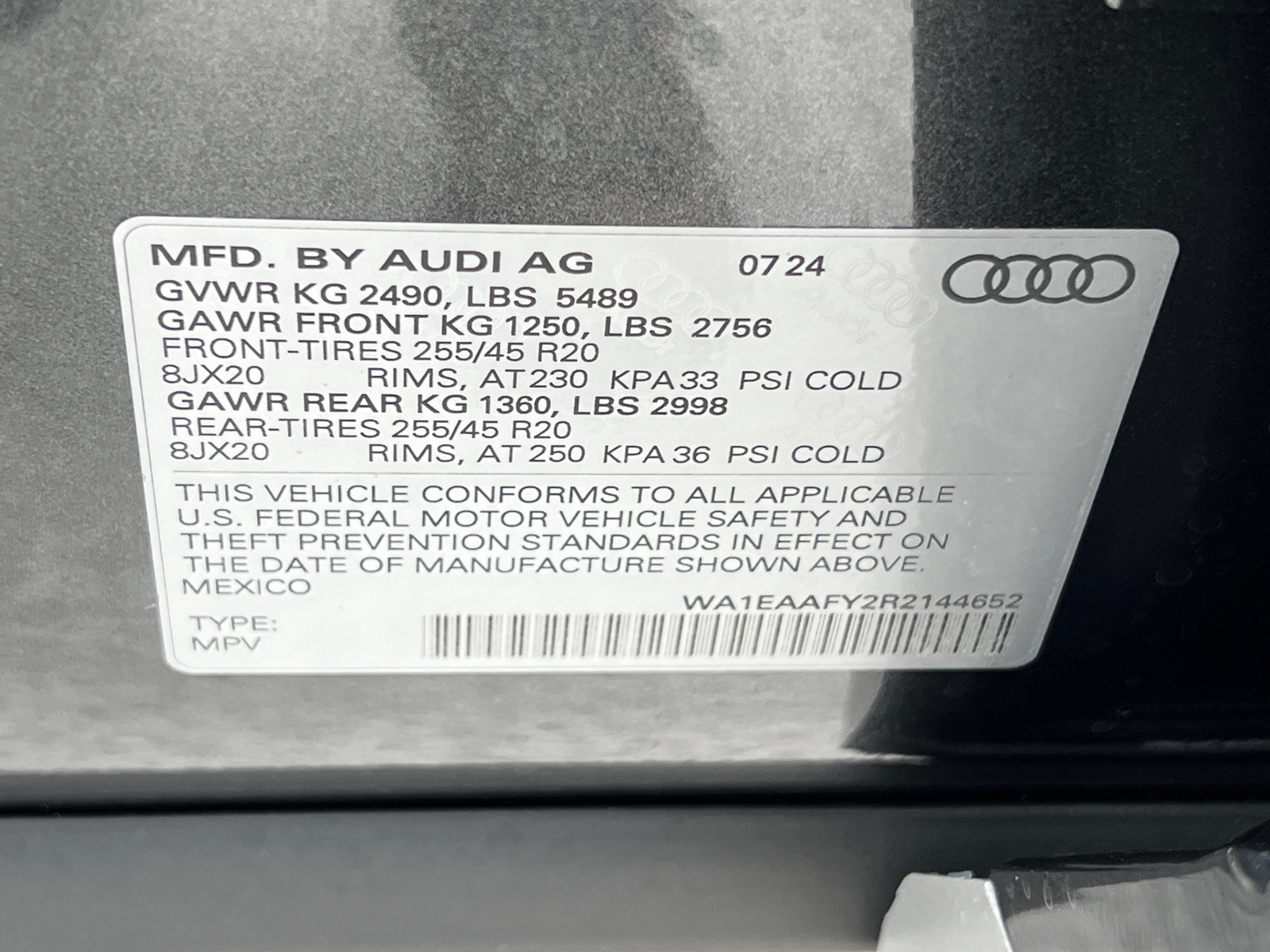 2024 Audi Q5 S line Premium Plus 26