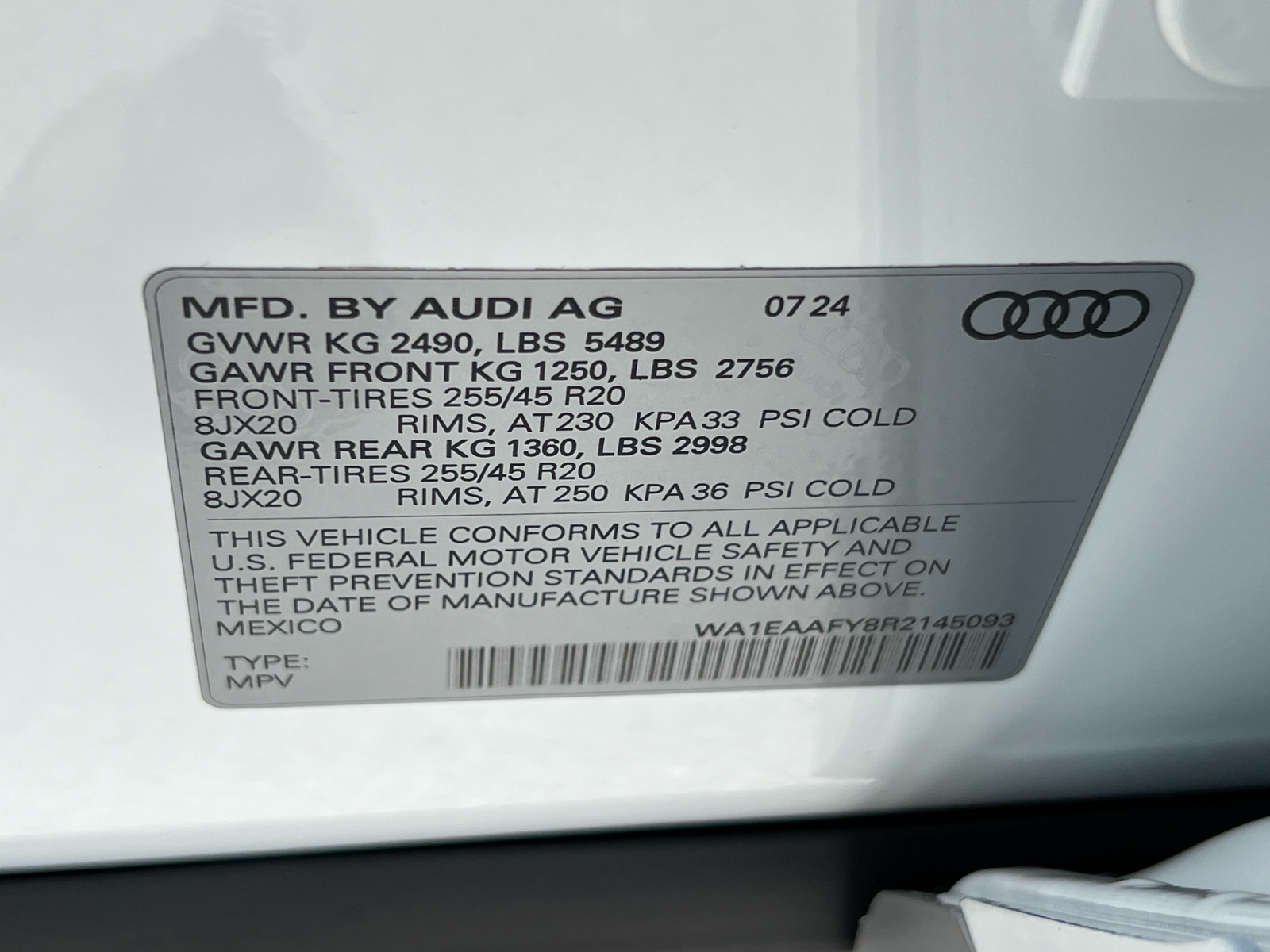 2024 Audi Q5 S line Premium Plus 26