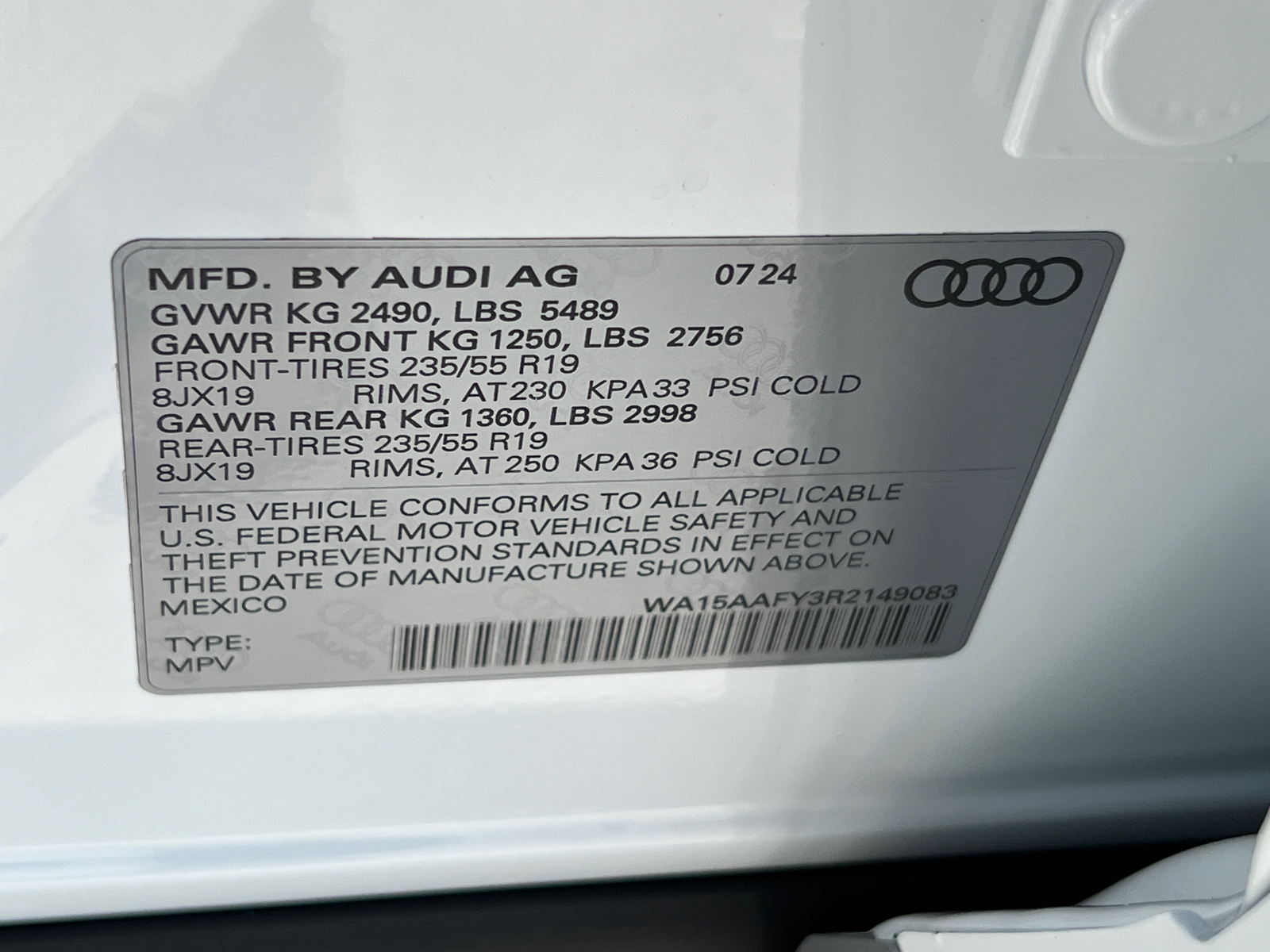 2024 Audi Q5 Sportback S line Premium Plus 27