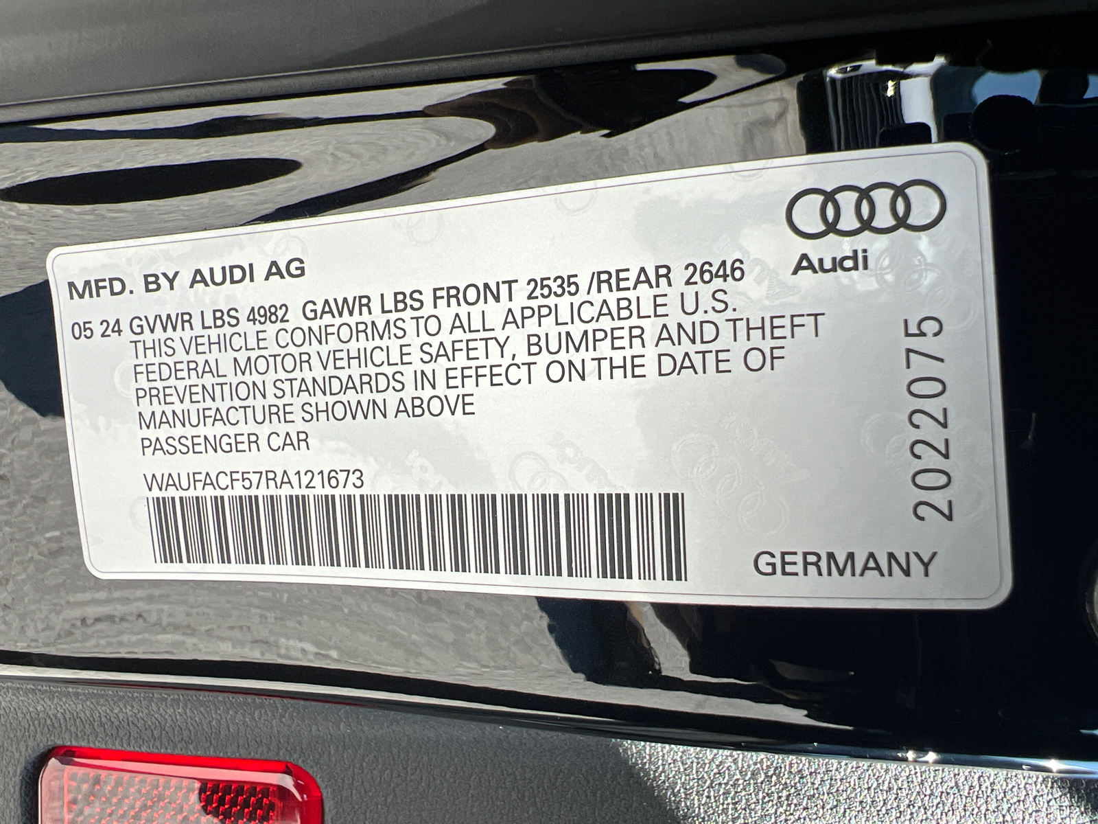 2024 Audi A5 Sportback S line Premium Plus 25