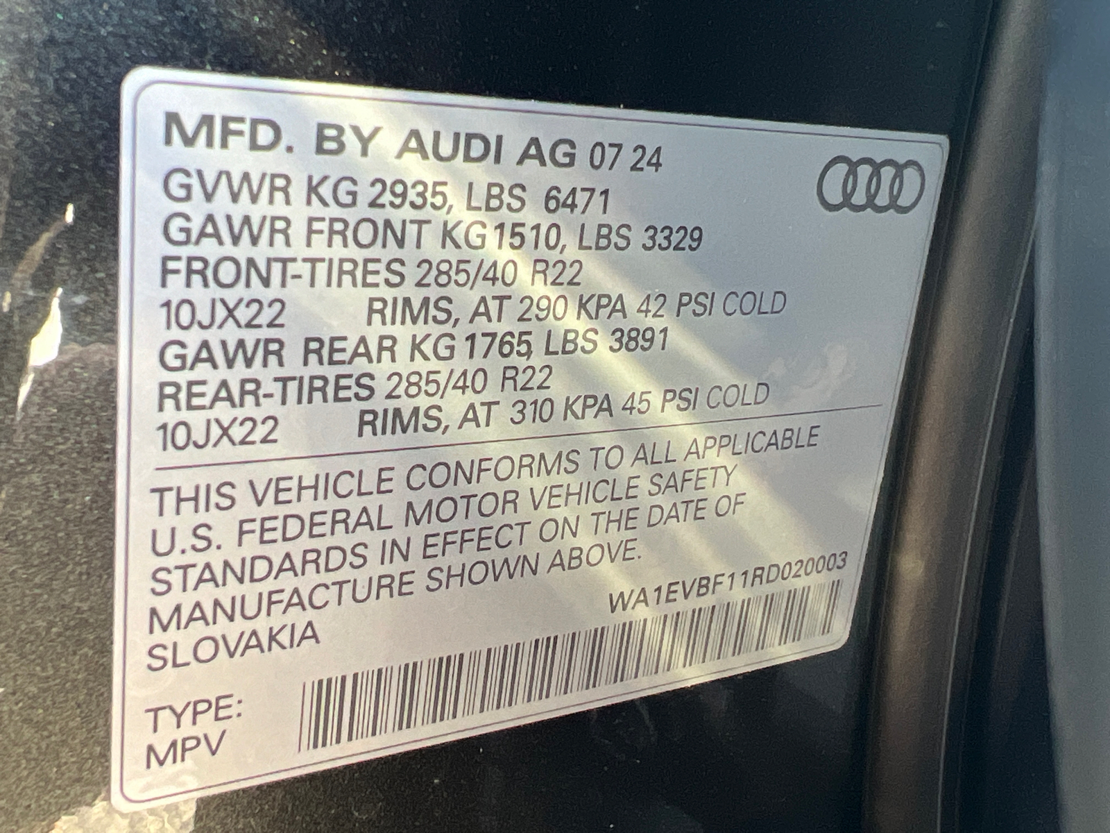 2024 Audi Q8 Premium Plus 27