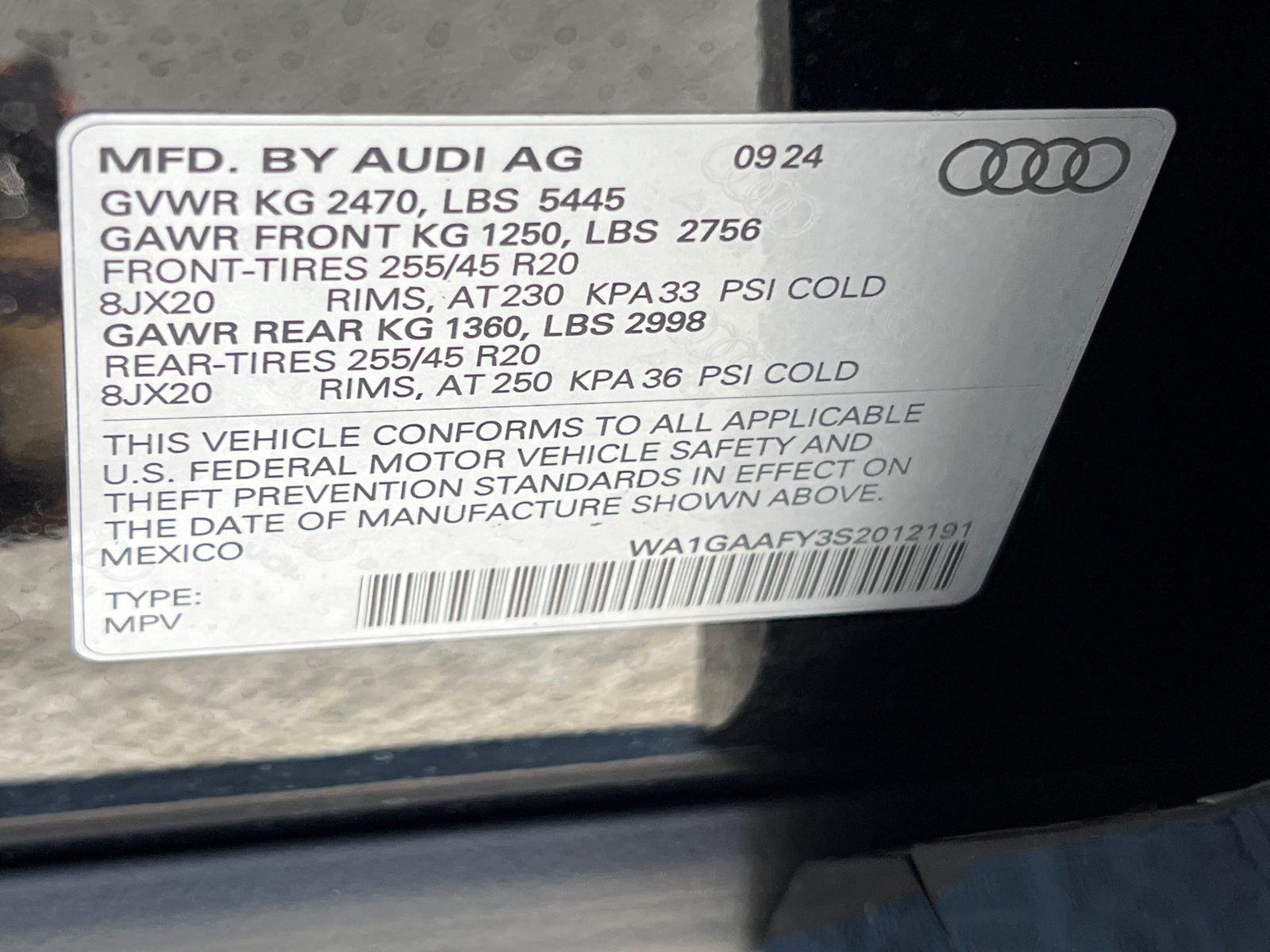 2025 Audi Q5 S line Premium 26