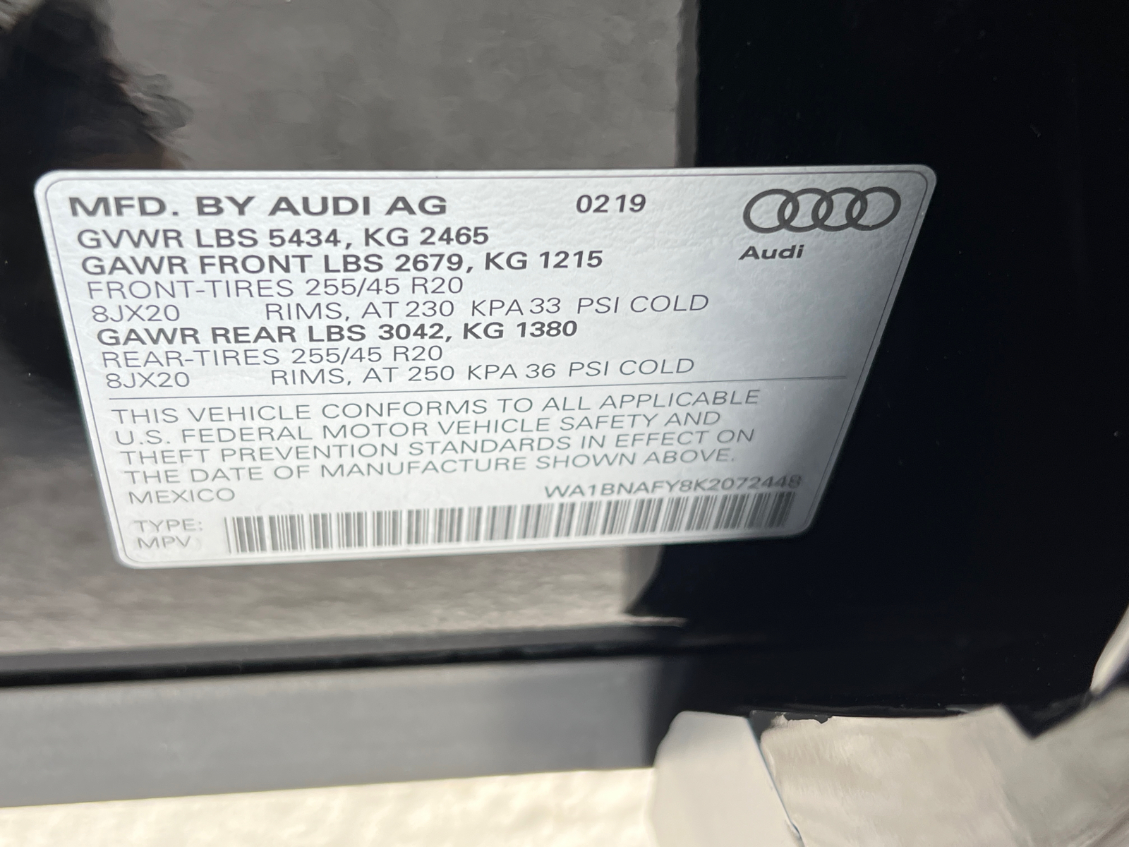 2019 Audi Q5 Premium Plus 35