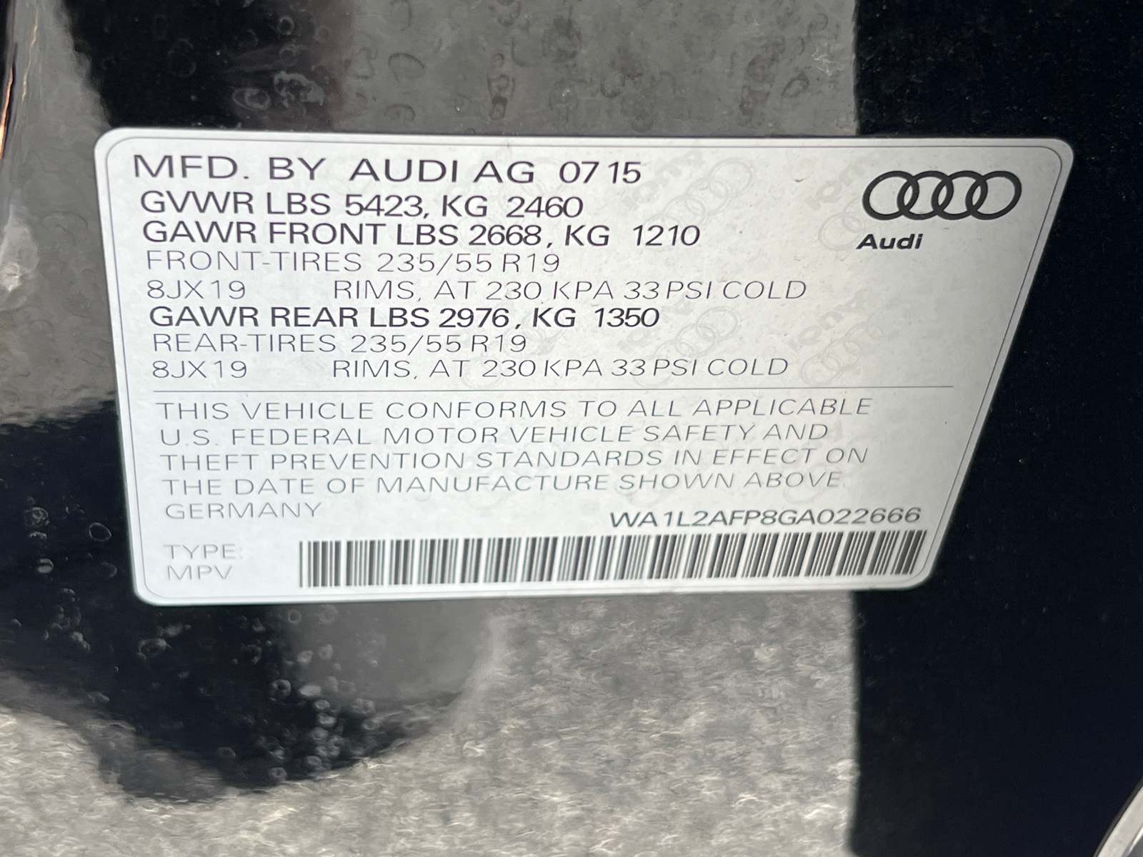 2016 Audi Q5 Premium Plus 36