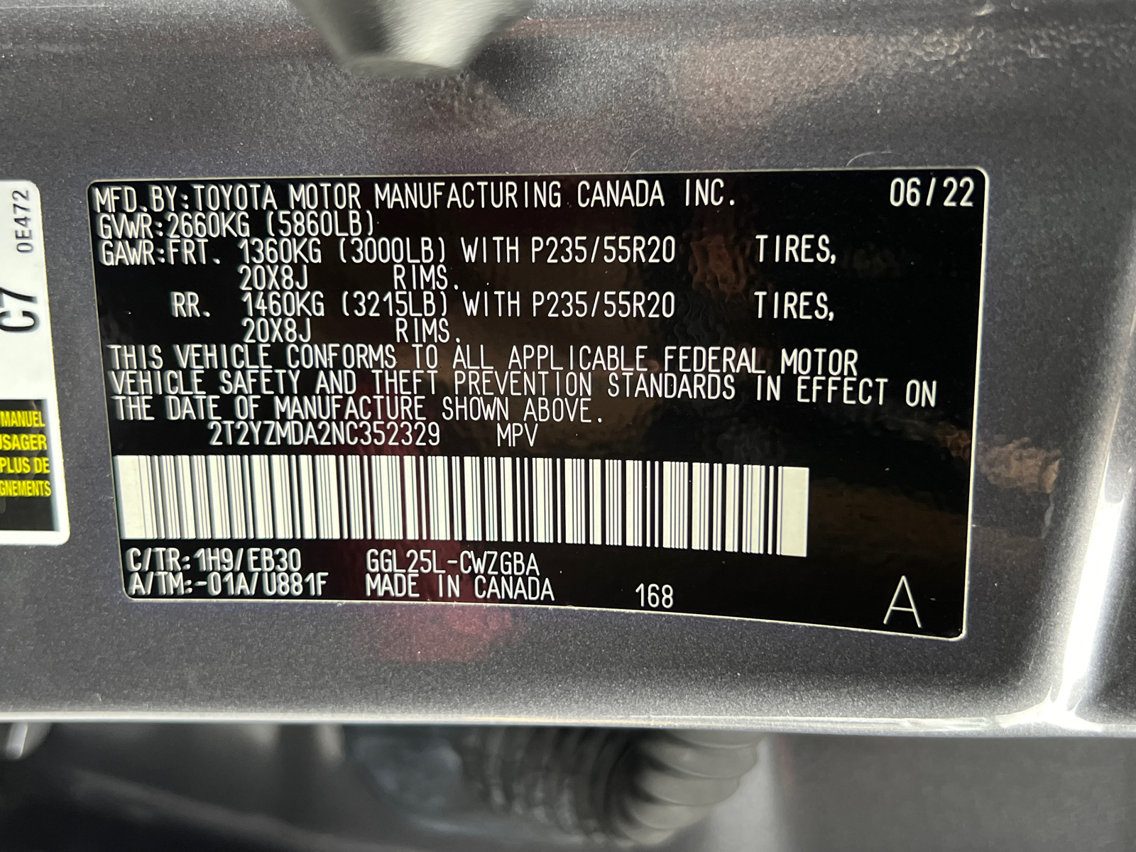 2022 Lexus RX RX 350 F SPORT Handling 36