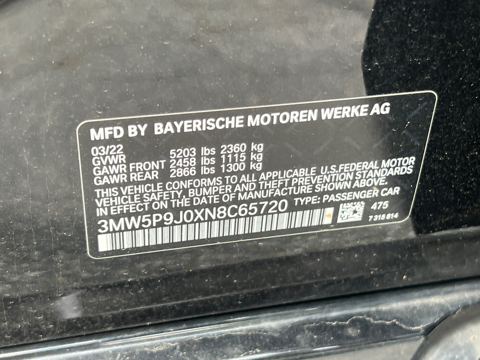 2022 BMW 3 Series 330e xDrive 33