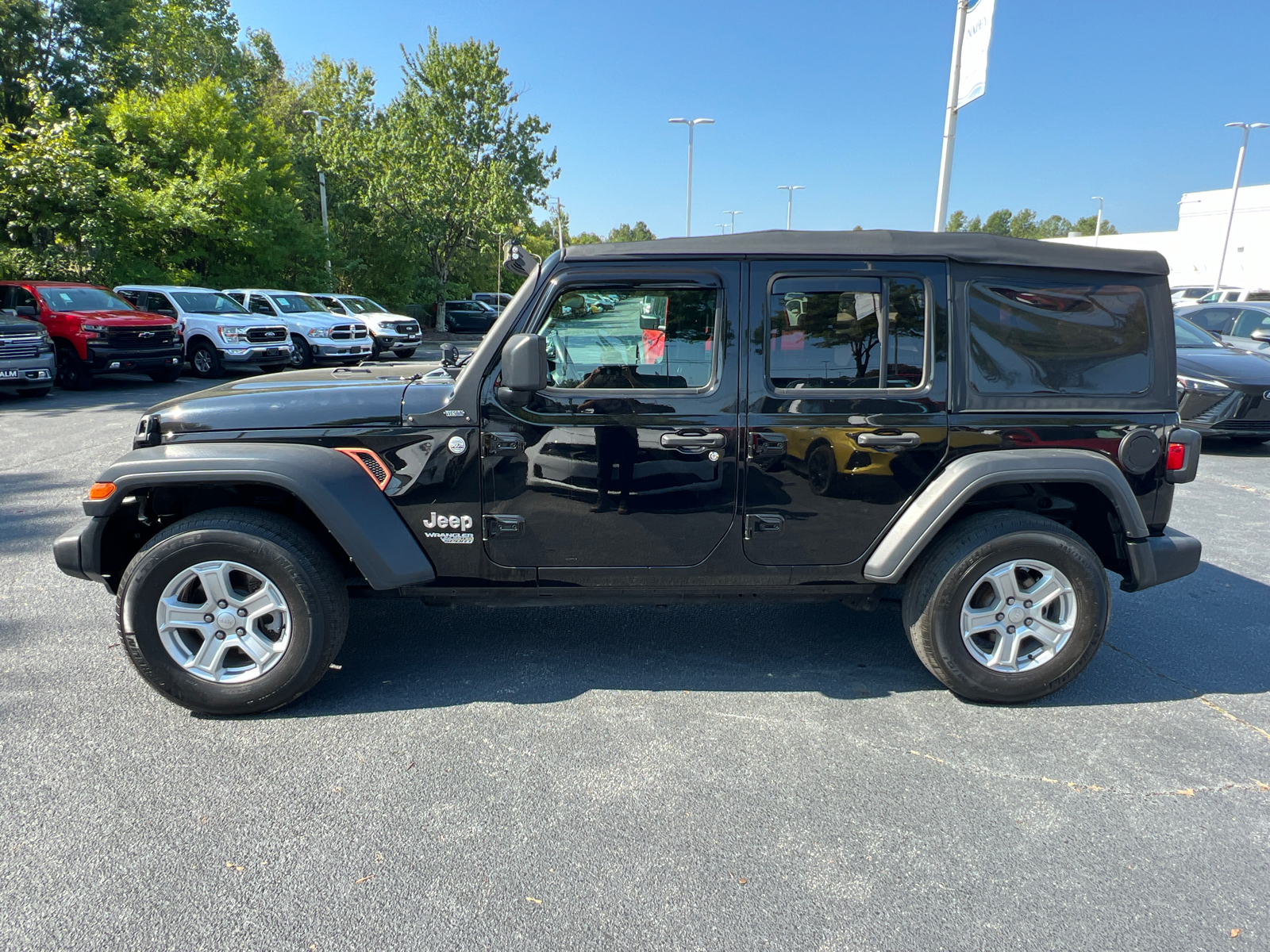 2018 Jeep Wrangler Unlimited Sport 8