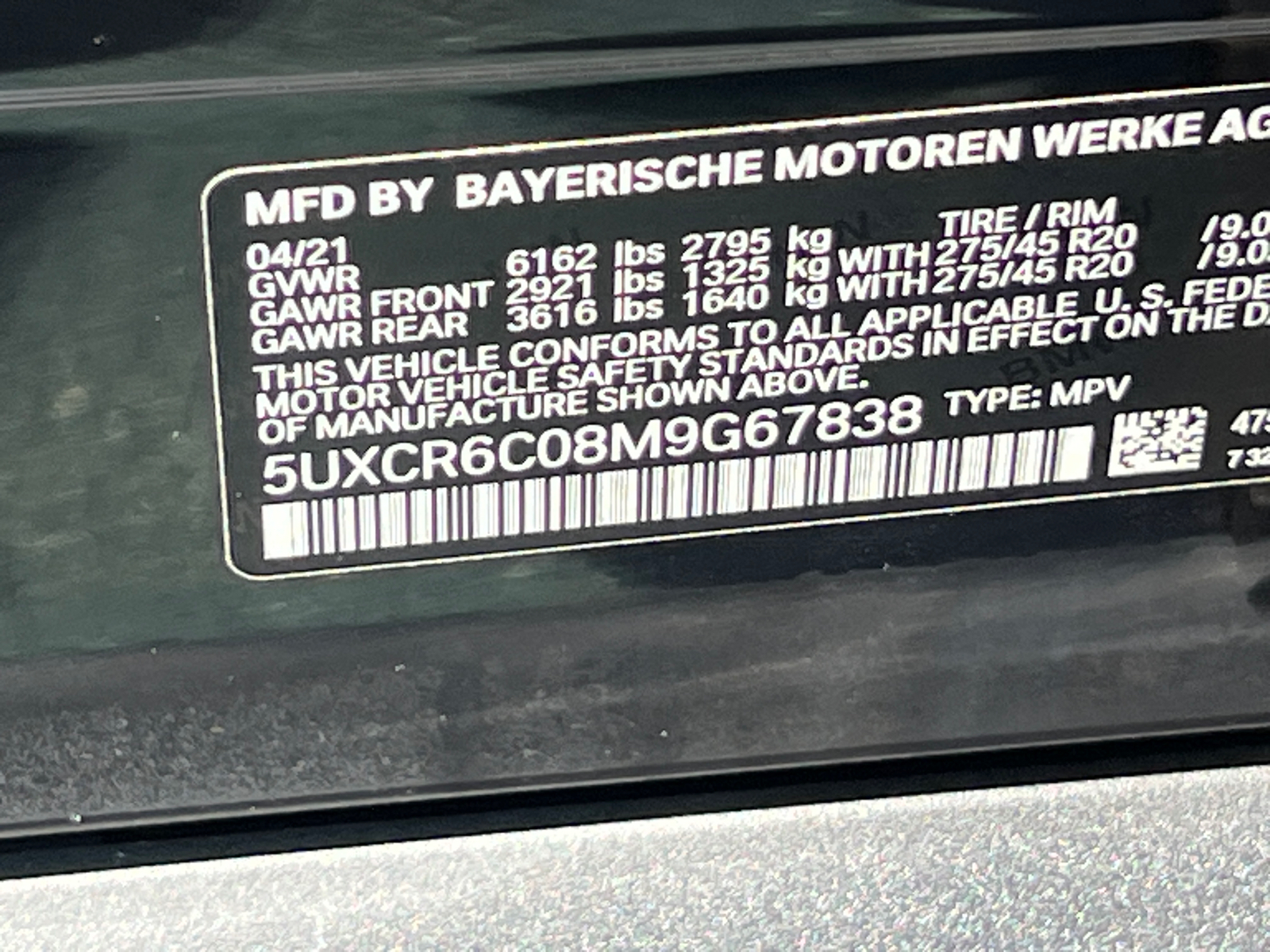 2021 BMW X5 xDrive40i 36