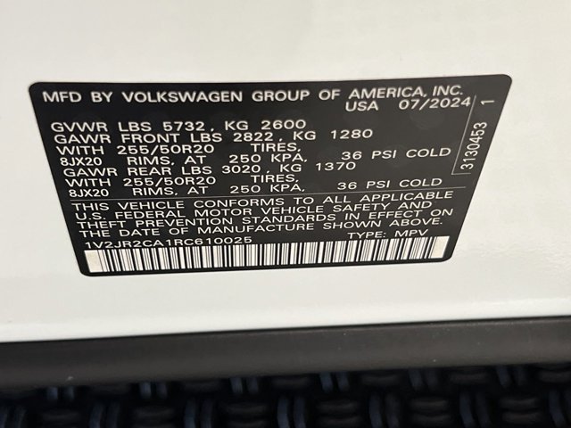 2024 Volkswagen Atlas 2.0T SE w/Technology 22