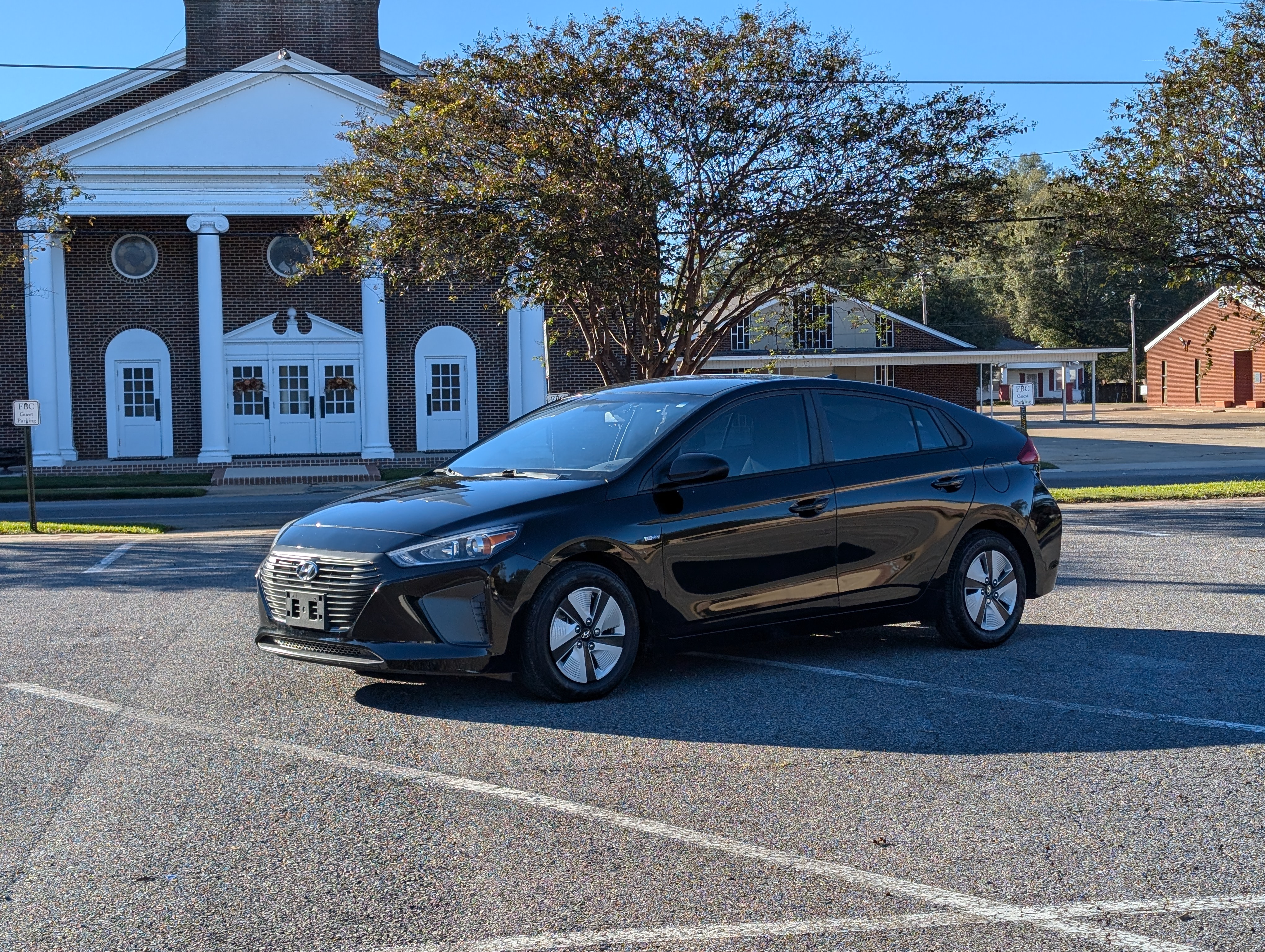 2019 Hyundai Ioniq Hybrid Blue 1