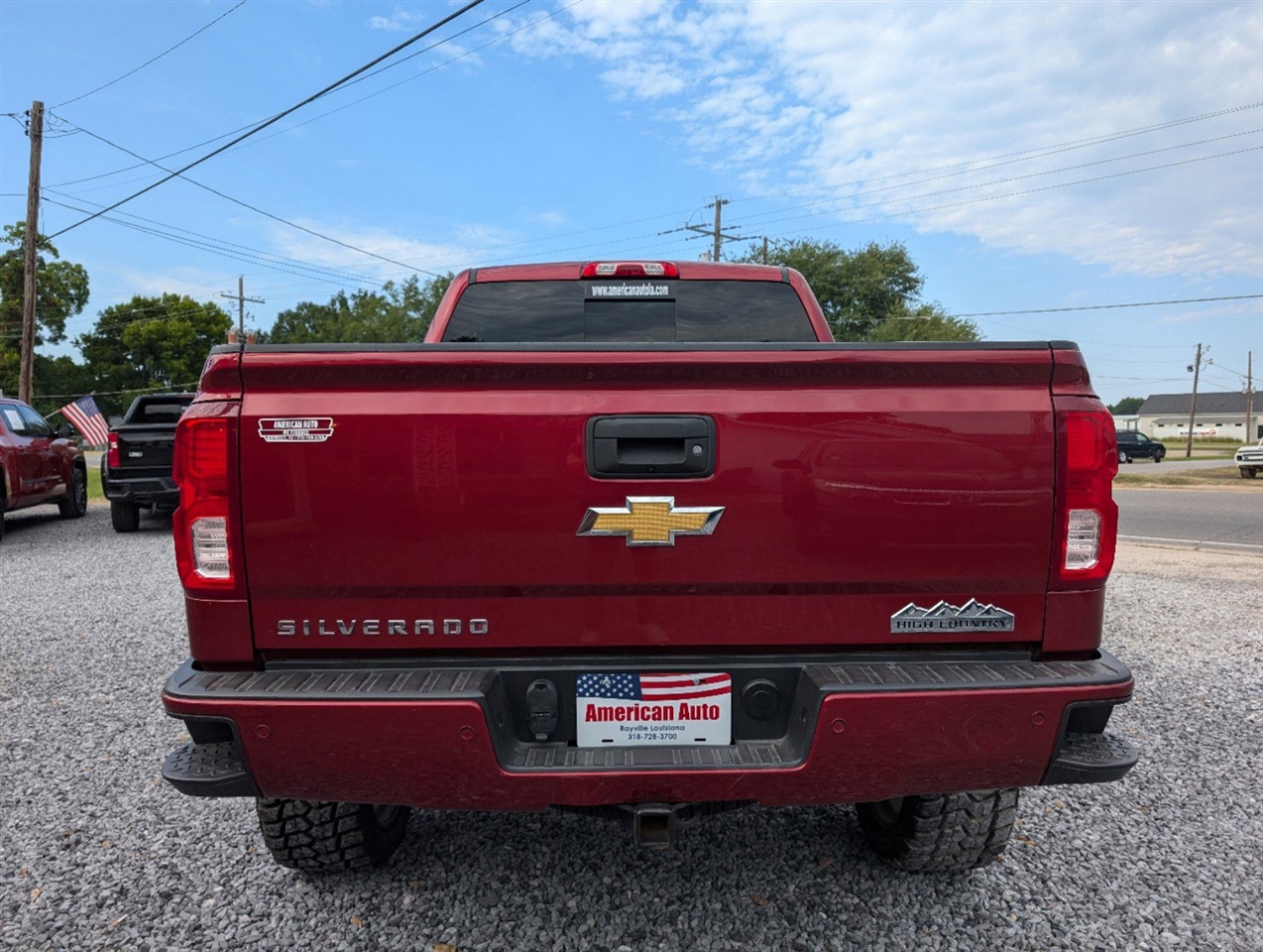 2018 Chevrolet Silverado 1500 High Country Crew Cab Long Box 4WD 4