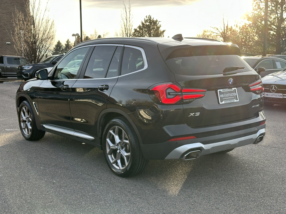 2022 BMW X3 xDrive30i 3