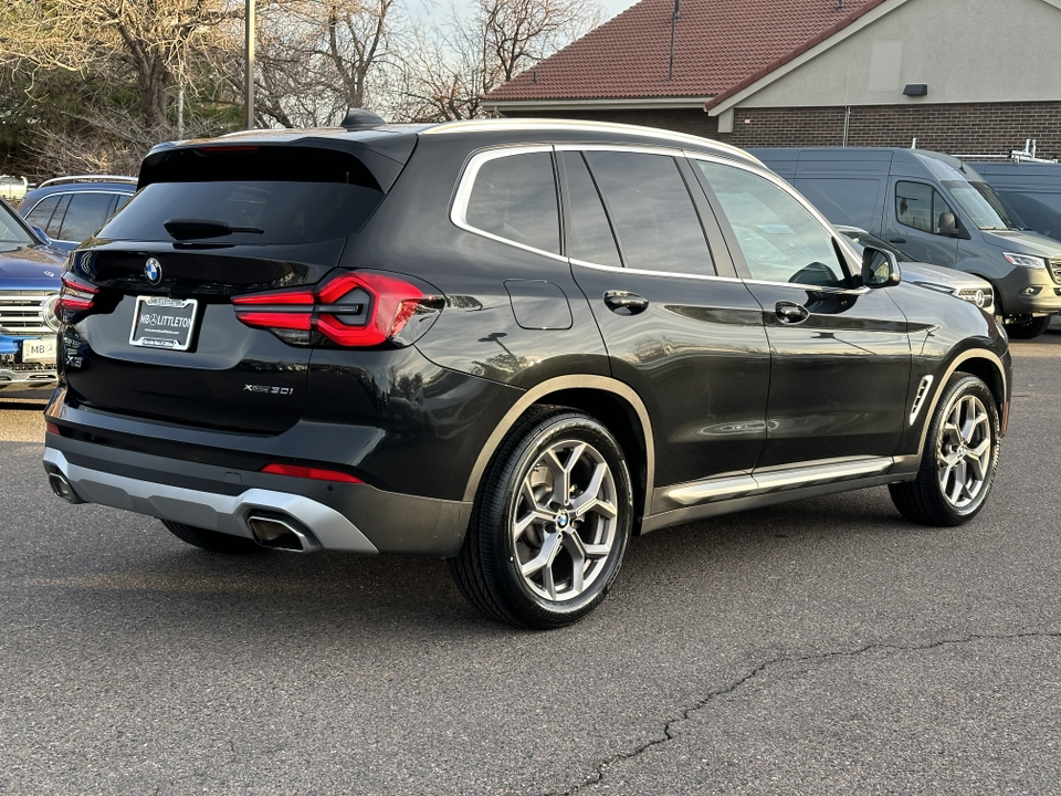 2022 BMW X3 xDrive30i 5