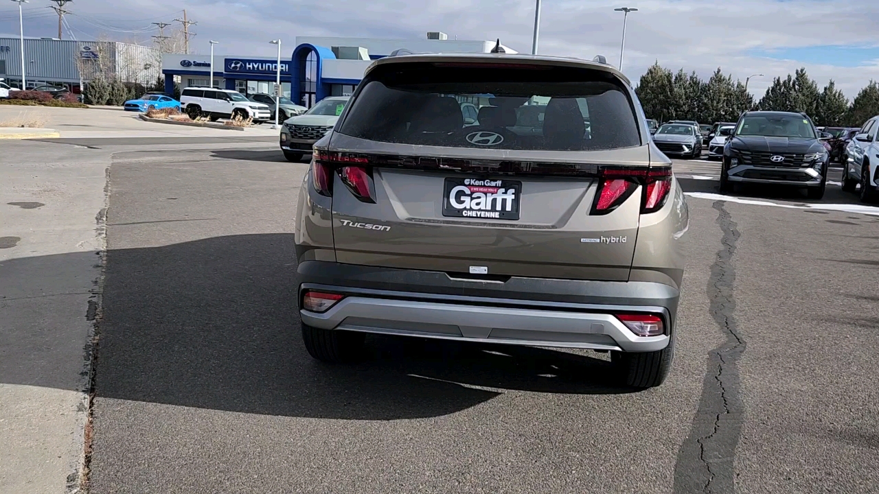 2025 Hyundai Tucson Hybrid Blue 4