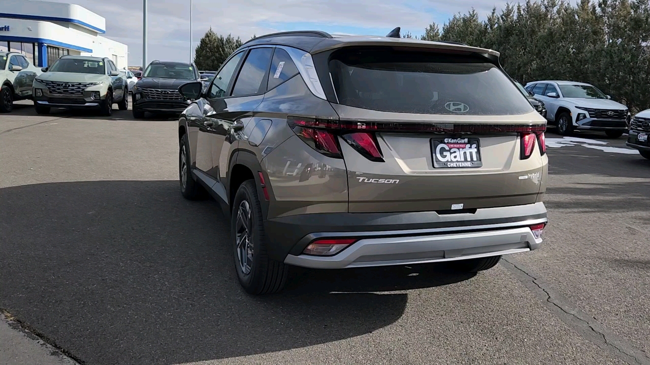 2025 Hyundai Tucson Hybrid Blue 5