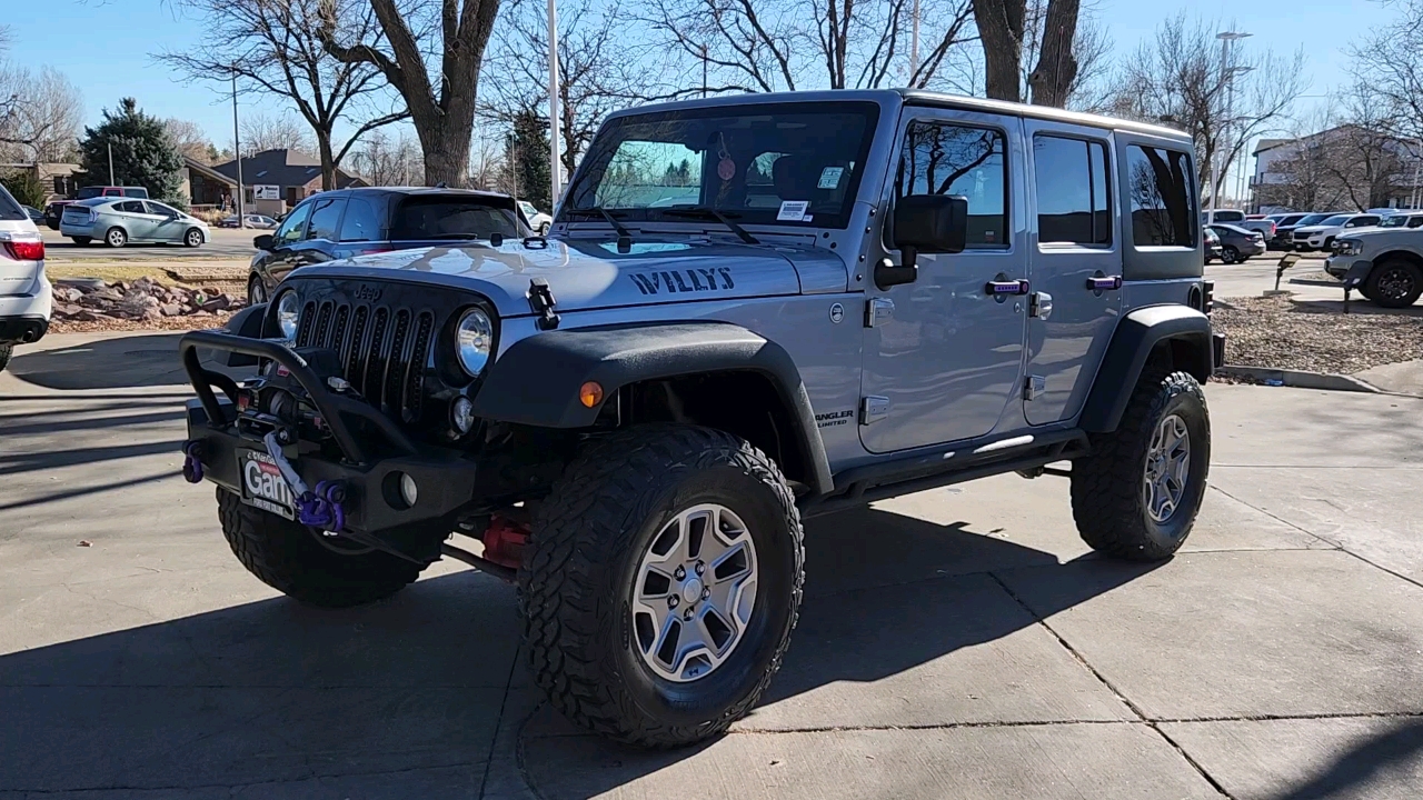 2015 Jeep Wrangler Unlimited Willys Wheeler 1