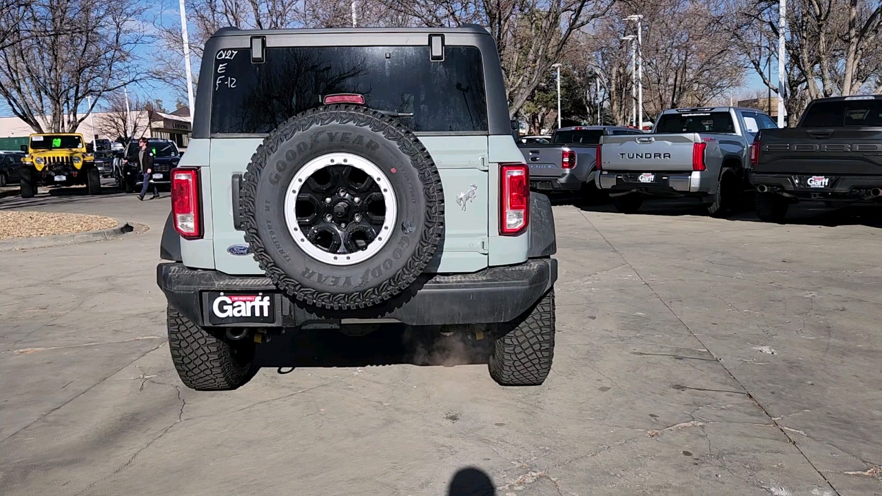 2024 Ford Bronco Black Diamond 4