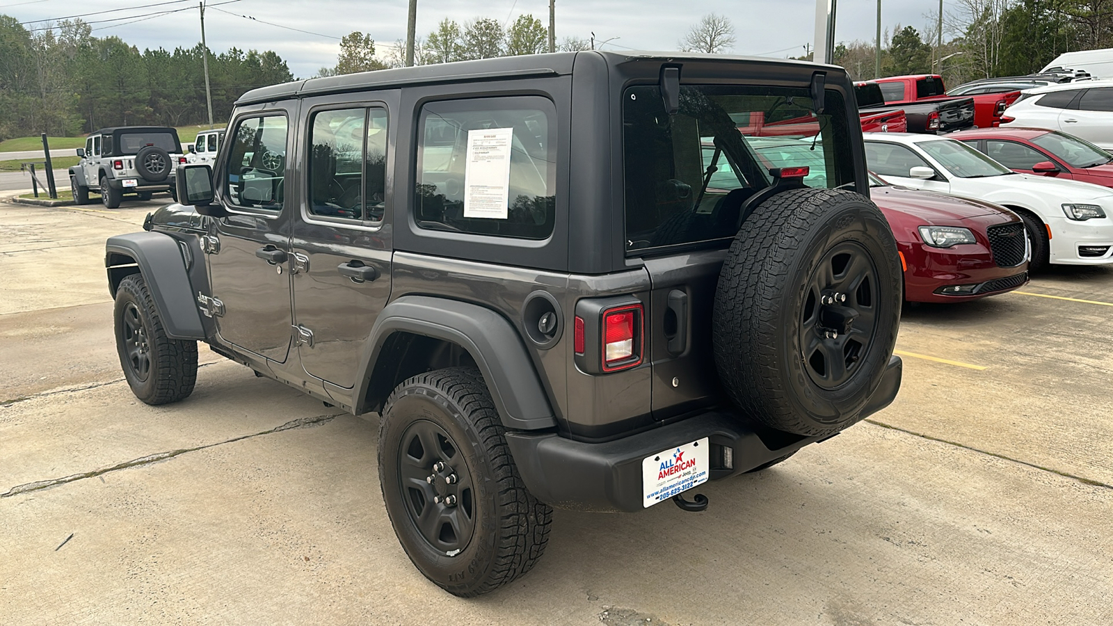 2018 Jeep Wrangler Unlimited Sport 3