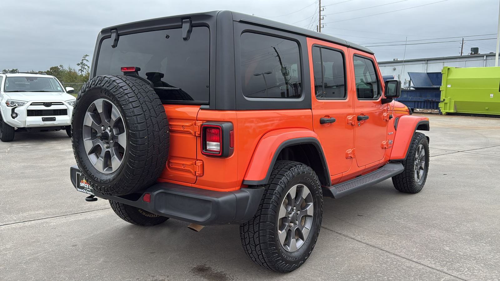 2018 Jeep Wrangler Unlimited Sahara 8