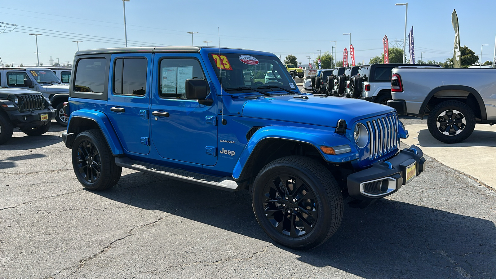 2023 Jeep Wrangler Sahara 4xe 1