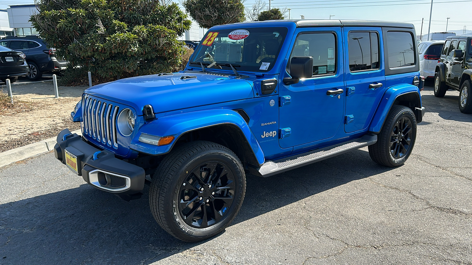 2023 Jeep Wrangler Sahara 4xe 8