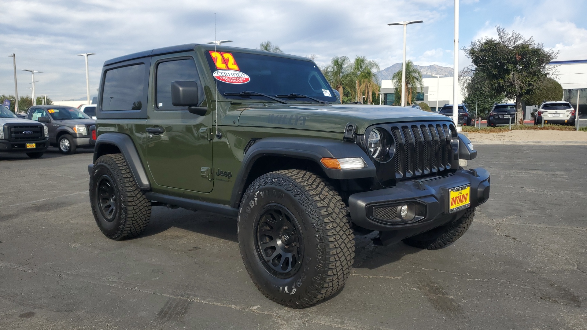 2022 Jeep Wrangler Willys Wheeler 1