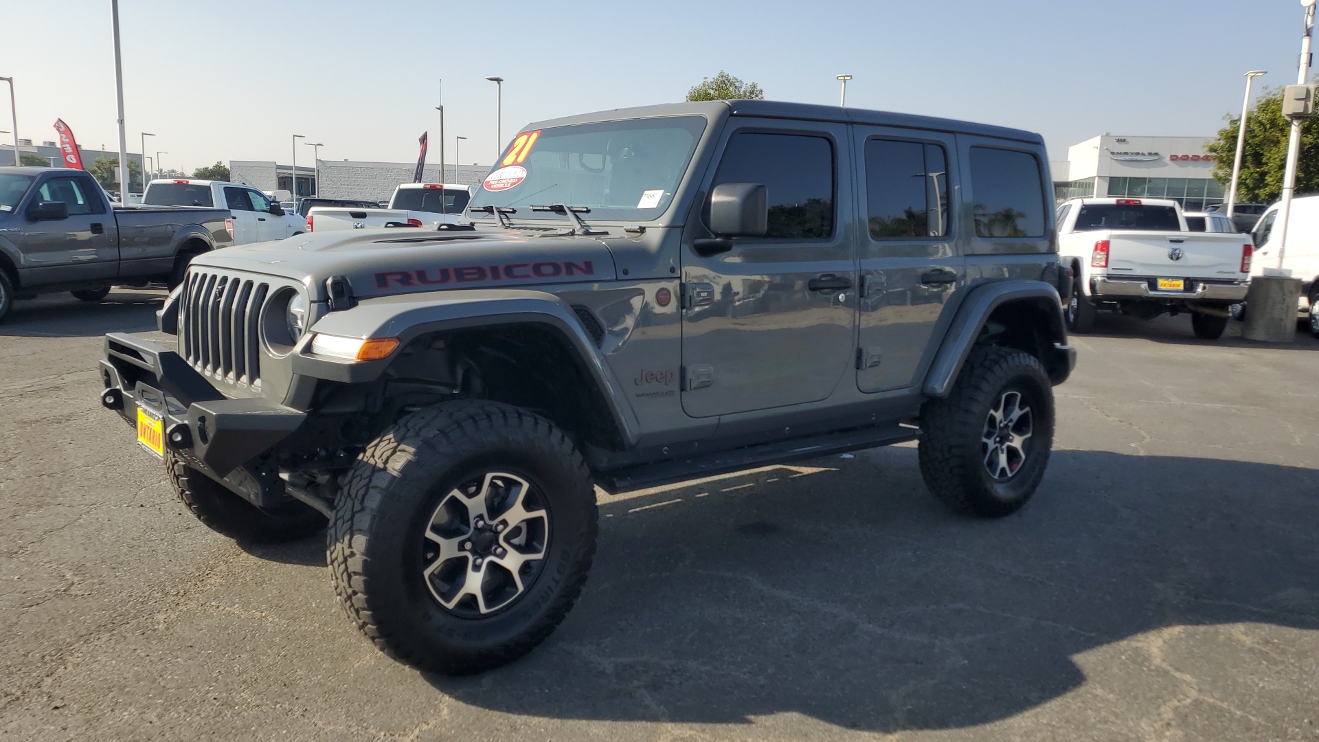 2021 Jeep Wrangler Unlimited Rubicon 7